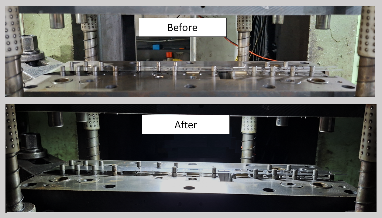 Hệ thống cấp sáng khuôn dập kim loại
