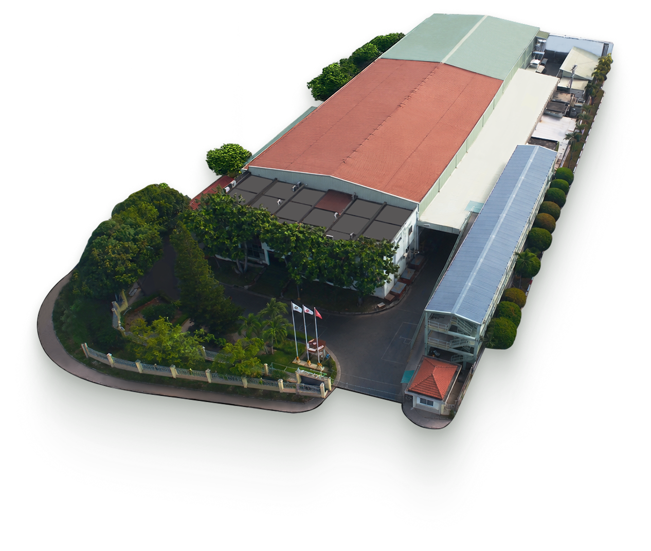 ドンナイ工場 レイアウト