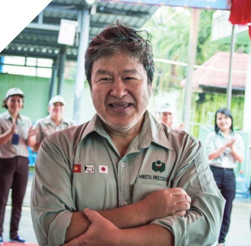 President and Representative Director Naoto Hirota