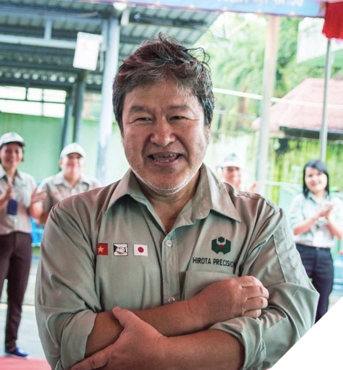 President and Representative Director Naoto Hirota