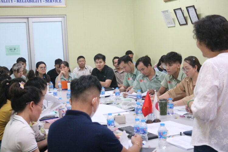 The initial 3-day training session was attended by 45 people.